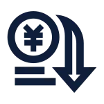 Money Detail Inflow Line SVG Icon